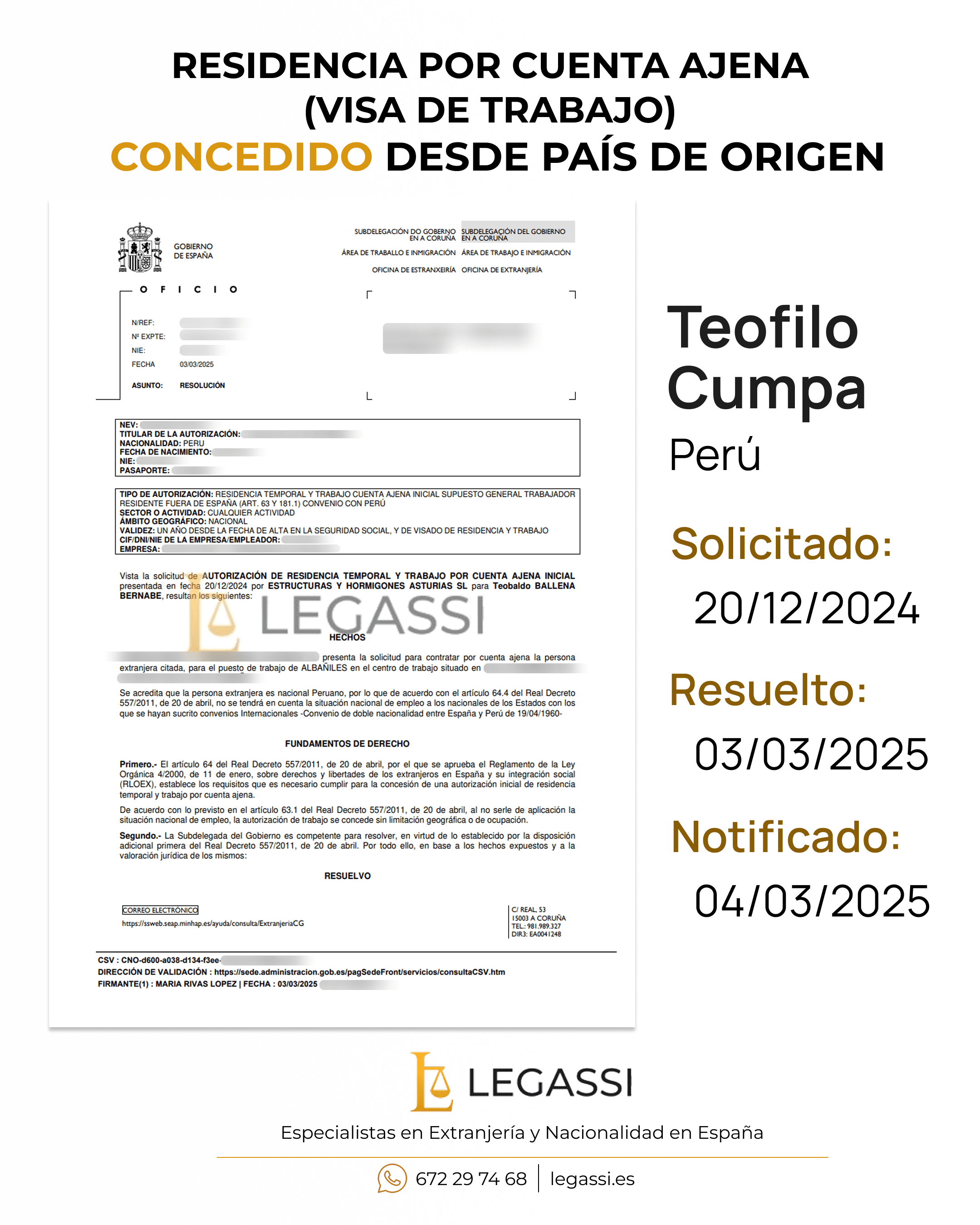 Resolución favorable 10