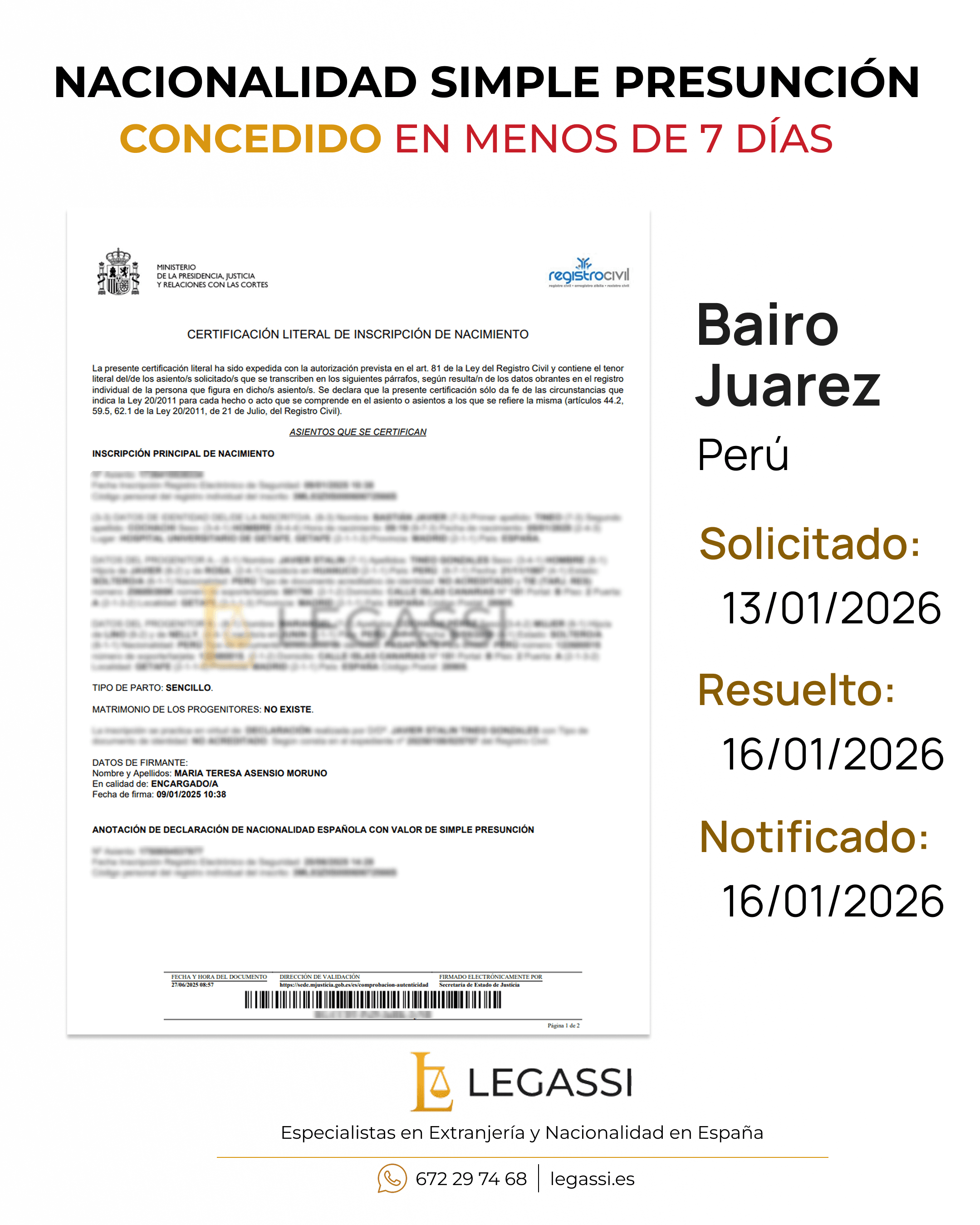 Resolución favorable 6