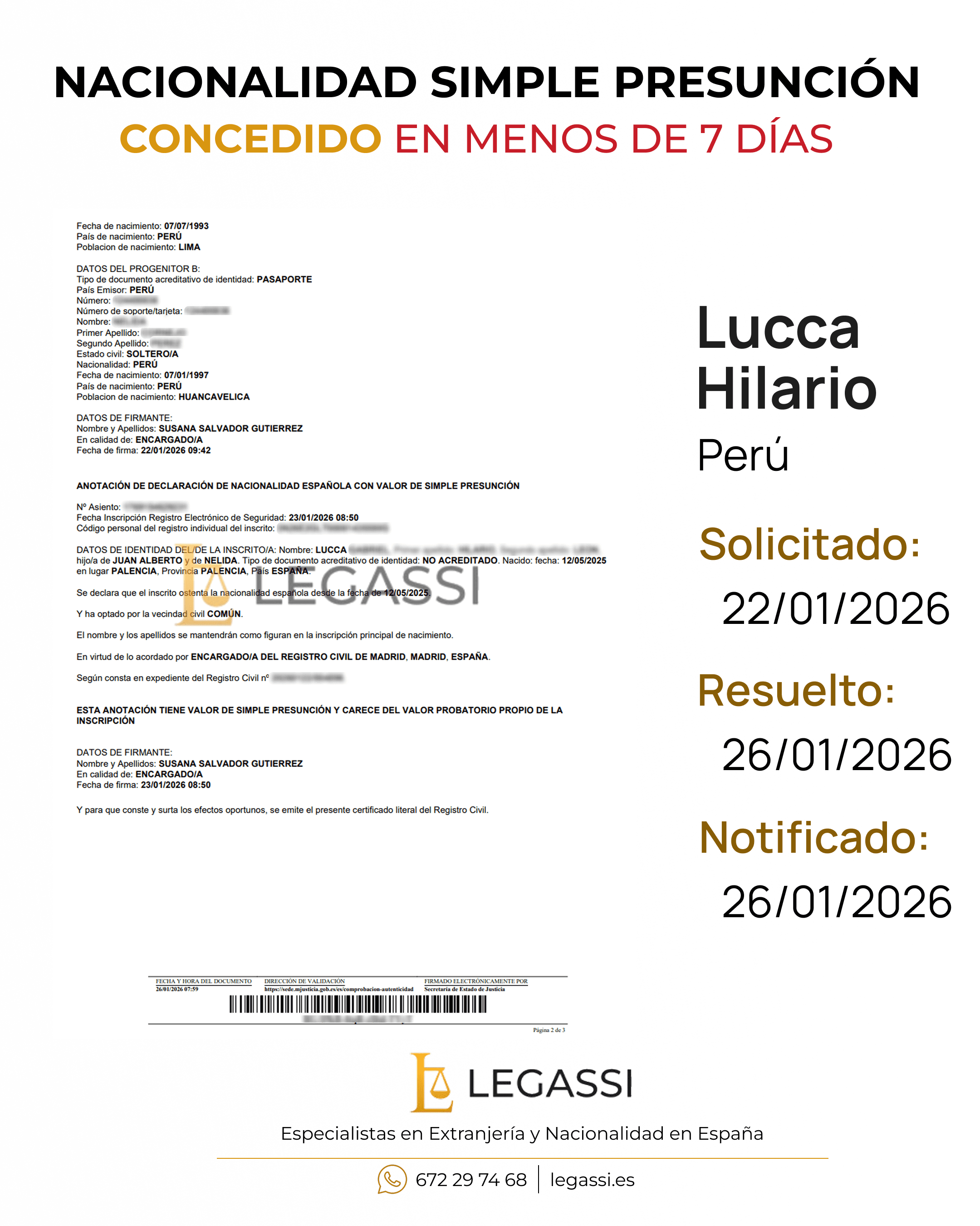 Resolución favorable 7