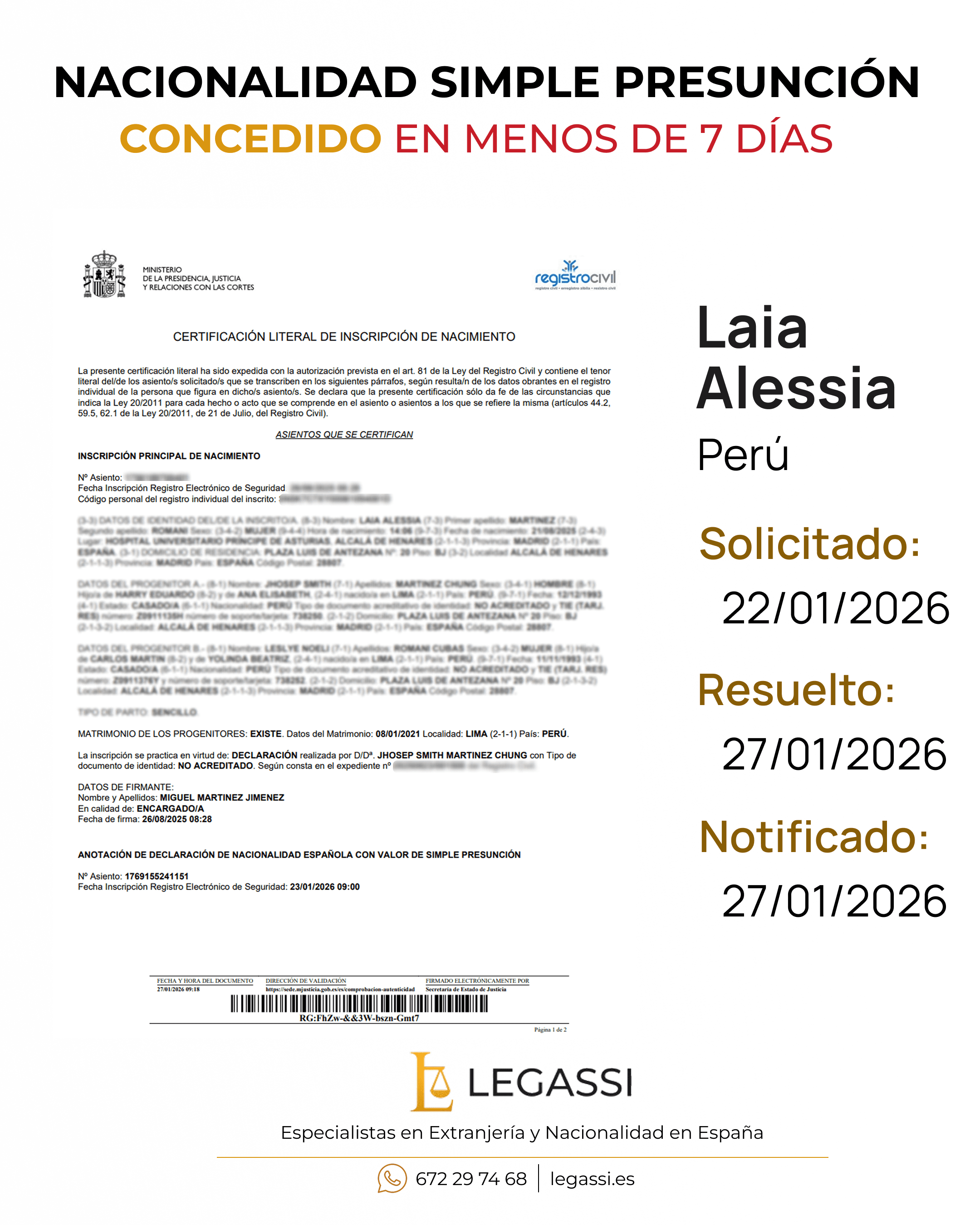Resolución favorable 8